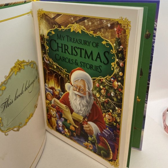 My Treasury Of Christmas Carols And Stories Hardcover Children’s Book - Picture 5 of 16